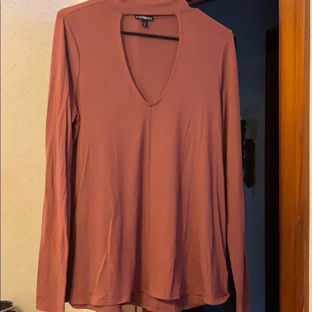 Long sleeve blouse